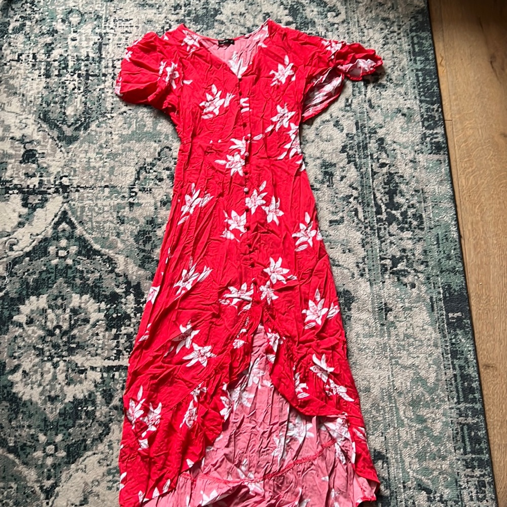 Cotton On travel vacation dress with floral print small